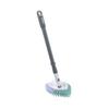 Casabella Tub & Tile Brush - Bathroom Cleaning Brush, Extendable Handle, All-Around Dual Bristles, Bristled Head, Non-Slip Grip view 1