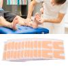 12 Sheets Felt Callus Pads, Self Adhesive U Shaped Felt Forefoot Cushion Felt Insert Pads, Prevent Callus, Reduce Pain view 2