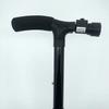 Adult Crutches Folding Cane with Led Light Adjustable Height T-Handle and Quadruped Base for Adults/Elderly/Disabled view 2