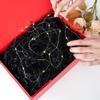 Bobobag - 1LB Crinkle Cut Paper Shred Filler Recyclable Gift Wrap Confetti Raffia Grass Shred Paper for Easter Baskets Filler Creative Eggs Decor (Black) view 4