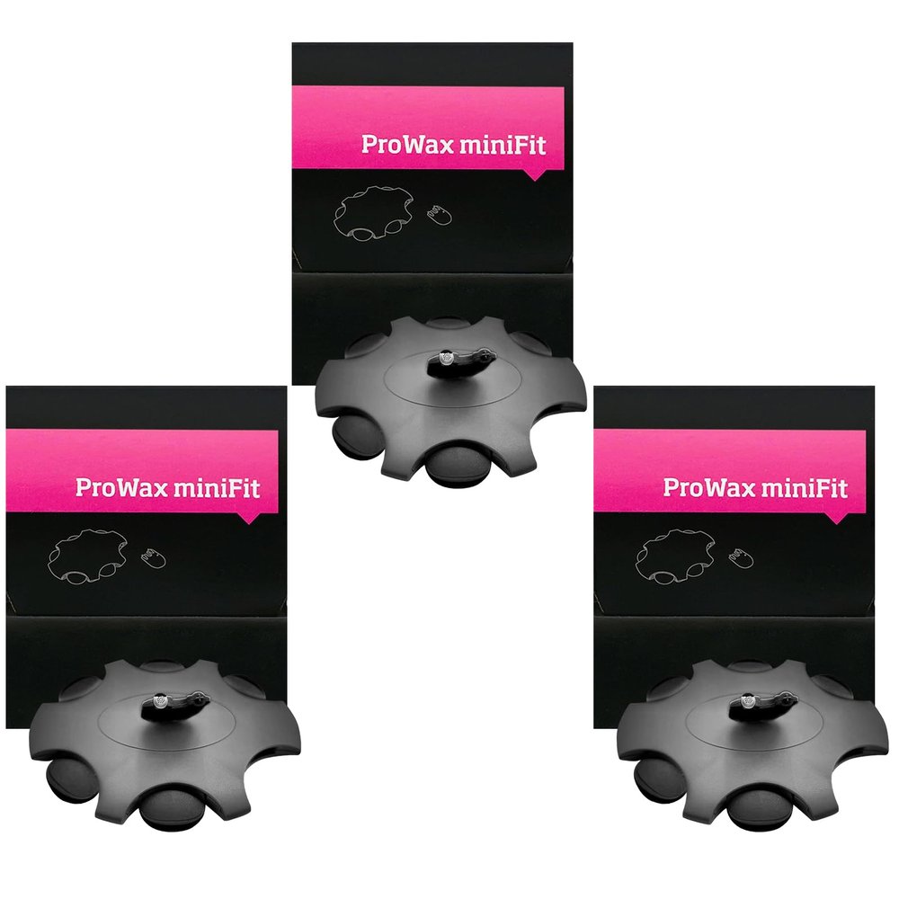 (18 Pcs) Minifit Prowax Wax Guards Filters for Oticon Hearing Aids,Oticon Minifit Hearing Aids Replacement Parts Supplies Cleaning Kit Accessories3 Packs
