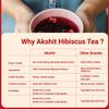 5oz Dried Hibiscus Flowers, Dried Whole flowers/Petals, Flor de Jamaica Secas, Hibiscus Loose Leaf Tea, Non-GMO, Caffeine Free. by Akshit view 4
