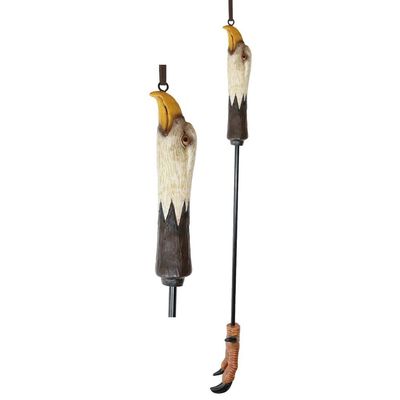 1 Pcs Of Bald Eagle Head Talons Long Reach Hand Back Scratcher Wall Hanging Figurine 19" L