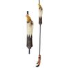 1 Pcs Of Bald Eagle Head Talons Long Reach Hand Back Scratcher Wall Hanging Figurine 19" L view 1