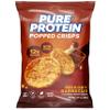 Pure Protein Hickory Barbecue Popped Crisps - 12g Plant Based Protein, Gluten Free, Non GMO, Vegan, Air Popped & Puffed Crisps  Healthy Protein Snacks  12 Pack view 1