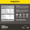 MTN OPS Ignite Energy Drink Powder, Gluten Free Nootropic Supplement Drink Mix, L Arginine, L Citrulline, Caffeine & Nootropic Sugar Free Drink Mix, 45 Servings, Pineapple Crush view 3