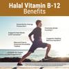 Zaytun Halal Vitamin B12 1000mcg, Promotes Energy Production, Metabolism and Healthy Nervous System - Vegetarians and Vegans Formula - Dairy-Free - 4 Months Supply - Made in USA view 3
