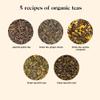 Kusmi Tea - Organic Green Tea Variety Box - Gift Idea for Men and Women - Spearmint Green Tea, Jasmine Tea - A Selection of 5 Iconic Flavors - Loose Leaf Tea - 5 Tins of 0,9 oz view 2