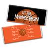 12ct Basketball Party Candy Favors Chocolate Bars Let the Madness Begin (12 Pack) - Orange view 1