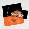 12ct Basketball Party Candy Favors Chocolate Bars Let the Madness Begin (12 Pack) - Orange view 2