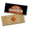 12ct Basketball Party Candy Favors Chocolate Bars Let the Madness Begin (12 Pack) - Gold view 1