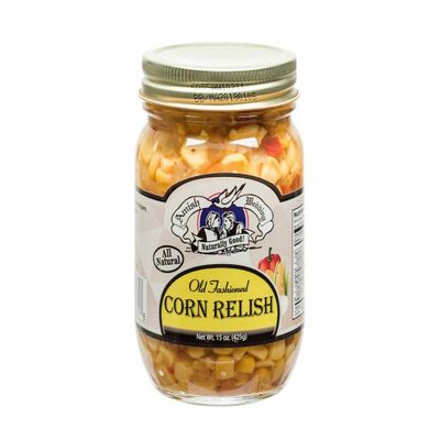 Amish Wedding Corn Relish 15oz (Pack of 2)