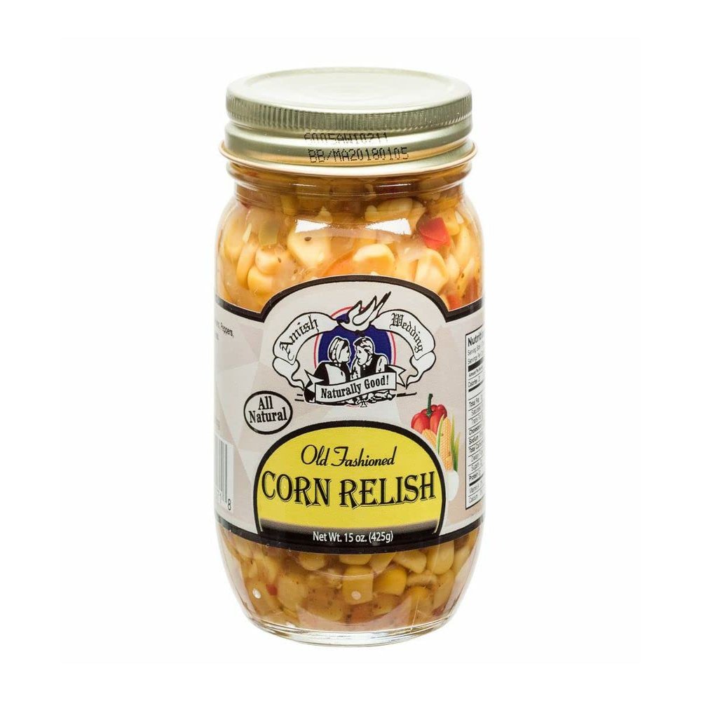 Amish Wedding Corn Relish 15oz (Pack of 2)