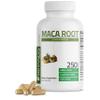 Bronson Maca Root Lepidium Meyenii Non-GMO, 250 Vegetarian Capsules view 1