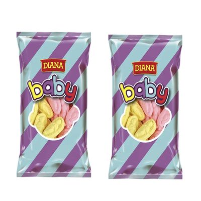 BABY DIANA MARSHMALLOWS SABOR A VAINILLA PACK DE2
