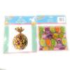 BLJ Easter Pink Themed Chick and Easter Egg Poly Basket Bags, 4ct Pack, Cellophane Gift Basket Bag 22x25x4-in, DIY Easter Basket Bag Holiday Basket Bag view 4