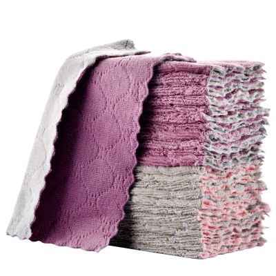 11 PCS Small Kitchen Towels Dish Towels, 10 x 6 inch, for Furniture Rags, Tea Towels
