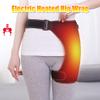 Electric Heated Hip Wrap, Heating Thigh Brace Therapy Heated Hip Support for Bursitis, Hamstring, Arthritis, Bursitis, Injuries, Nerve Pain Relief, 3 Temperature Settings & Timer view 2