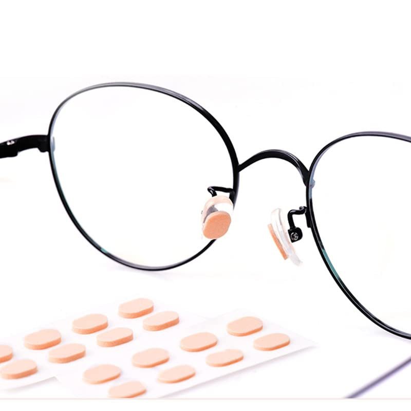 96 Pairs Soft Foam Nose Pads,Self Adhesive Eyeglass Nose Pads,Anti-Slip Eyeglass Nose Pads for Glasses Eyeglasses Sunglasses Reading Glasses(Skin)