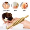Deston 2Pcs Manual Massager Wooden Roller Trigger Point Massager Stick for Fascia, Cellulite, Muscle & Abdomen, Body Therapy Massager, Muscle Belly Relief Tool view 4