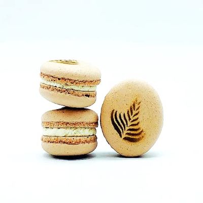 12 Pack| Almond Milk Vanilla Latte Vegan Macaron