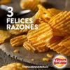 Papas Margarita (12 pack) Extra Crunchy Potato Chips wings BBQ & Natural Salty Flavor Papitas Margarita extra crocantes de Alitas BBQ y naturales saladas mecato Colombiano Colombian Snacks Colombians chips view 4