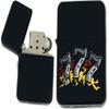 Gambling, Casino, Slot Machine, Skull, Four Aces Cards, Collection s Infinity Black Matt Windproof Lighters! (CD-12) - Christmas, Halloween & Valentines Day Gift view 1
