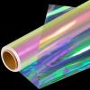 SYOGUA Iridescent Cellophane Wrap Roll, 34 in X 50 Ft, Ideal for Gift Baskets, Fairy Wings, DIY Crafts, Birthday & Christmas Gifts Wrapping view 1