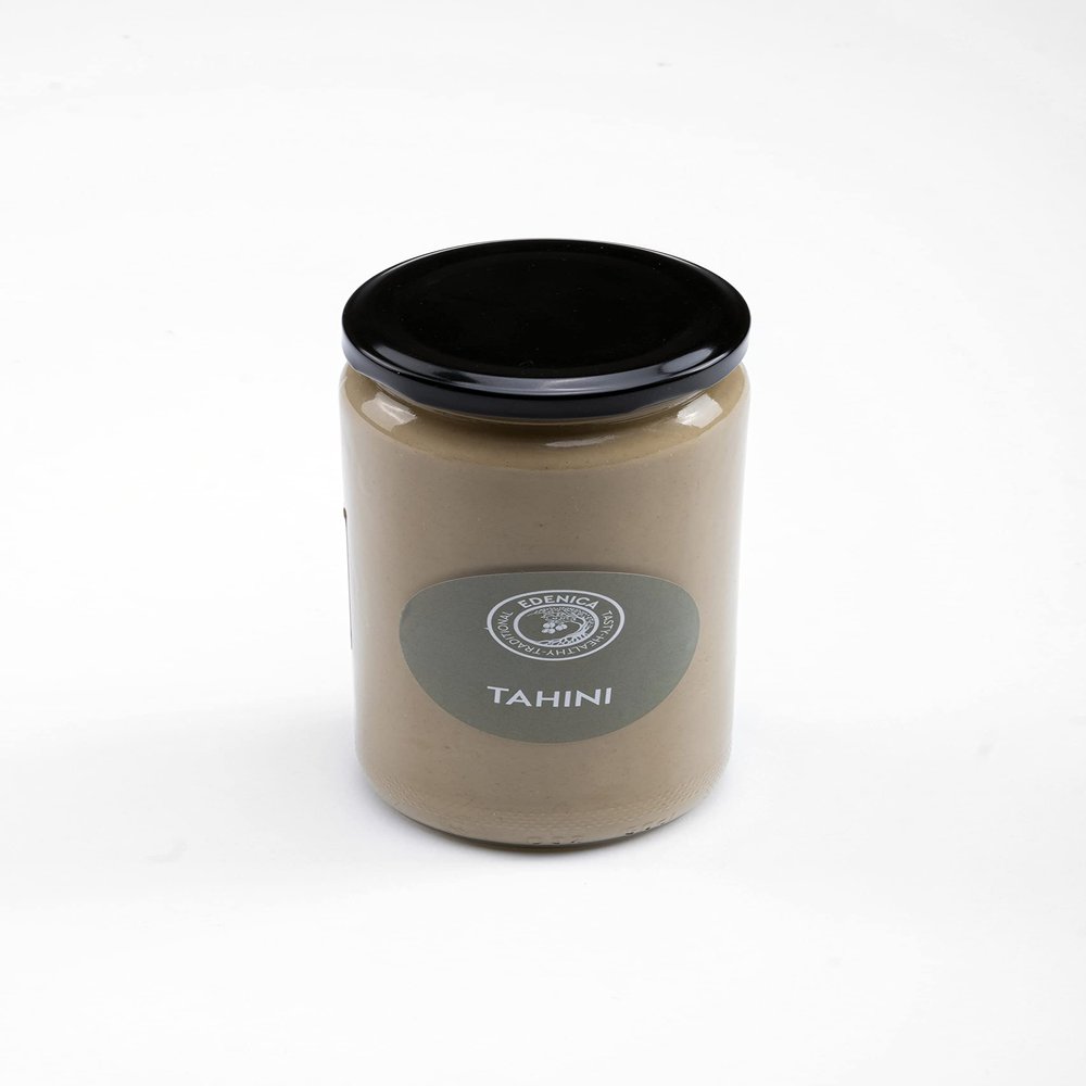 Authentic Anatolian Edenica Tahini Sauce: Made with 100% Pure Sesame Seeds 500gr- 17.60oz