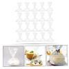 SHERCHPRY 20sets Clear Cellophane Bags with Ties for Cake and Treat Packaging for Chiffon Cakes Cookies and Party Favors and Food- Design view 3