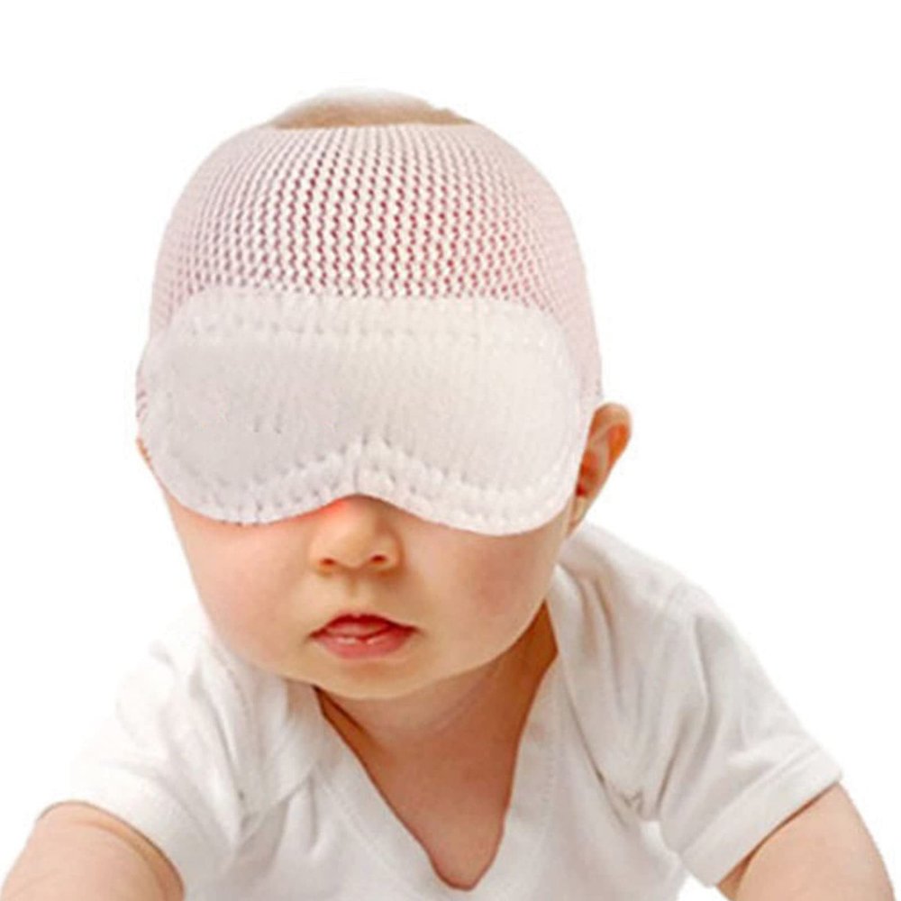 Baby Blindfold Sleep Mask Light Avoid Light Breathable Mesh Newborn Eye Patch Elastic Irradiation Eye Pad