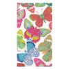 Caspari Butterflies Bright Guest Towel Napkins - 15 Per Package view 1