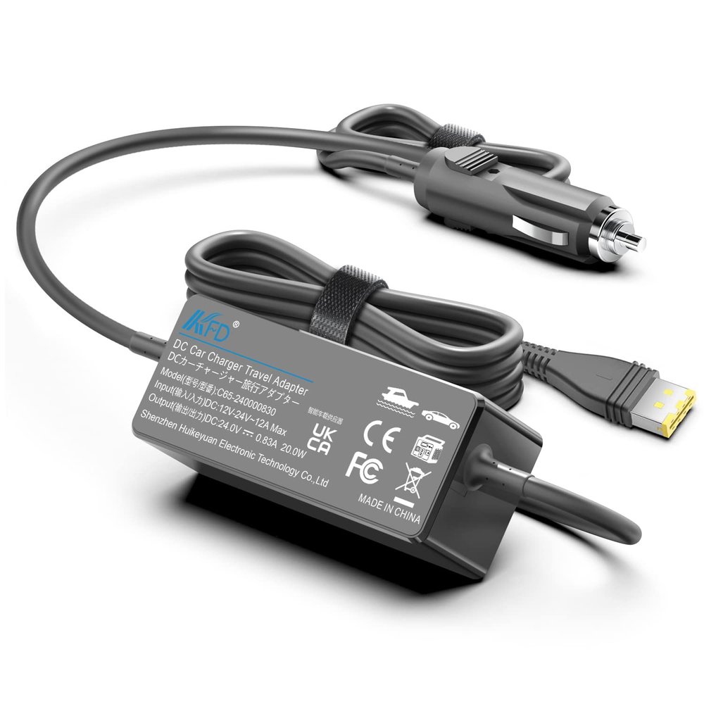 KFD Car Charger 12V-24V DC Adapter for ResMed AirMini CPAP Power Supply ResMed AirMini DC Converter Power Cord Cable Air Mini Auto CPAP Machines 38839 38831 DC Charger ResMed AirMini DC Adapter
