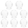 Healeved 8PCS Cupping Therapy Set Glass Cupping Kit for Massage Therapy Fire Set Massage Cups Chinese for Muscle Soreness and Relieve Fatigue view 1
