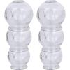 Beavorty 6pcs Glass Cupping Therapy Fire for Home Use Lightweight and Sturdy Design for Muscle and Relaxation Includes No view 1
