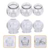 Beavorty 6pcs Glass Cupping Therapy Fire for Home Use Lightweight and Sturdy Design for Muscle and Relaxation Includes No view 3