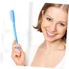 Beavorty 12pcs Firm Toothbrushes Manual Hard Bristles Toothbrush Full Head Teeth Cleaning for Adults Women Men Random Color view 3