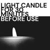 Drip Massage Candle 4 oz, Smokey Vanilla Pour Massage Oil on Body - Couples Gifts, Massage Therapy view 3