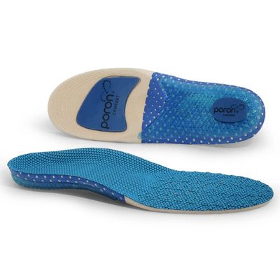 Athletics Insoles Comfortable Shock Absorption Cushioning for Men and Women Running Walking Soft Sneaker Insole (Mens 8-12/womens 10-15, Blue)