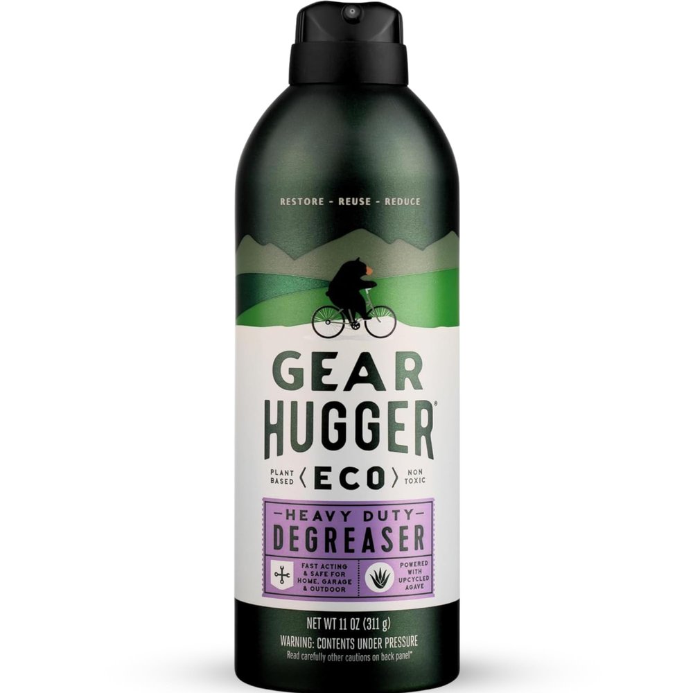 Gear Hugger Degreaser - Eco-Friendly (11 oz, Pack of 1), Degreaser Cleaner Spray - Oven Cleaner, Grill & Brake Cleaner, Dissolves Grease & Grime - Plant-Based, No Petroleum, Non-Toxic, No PTFE