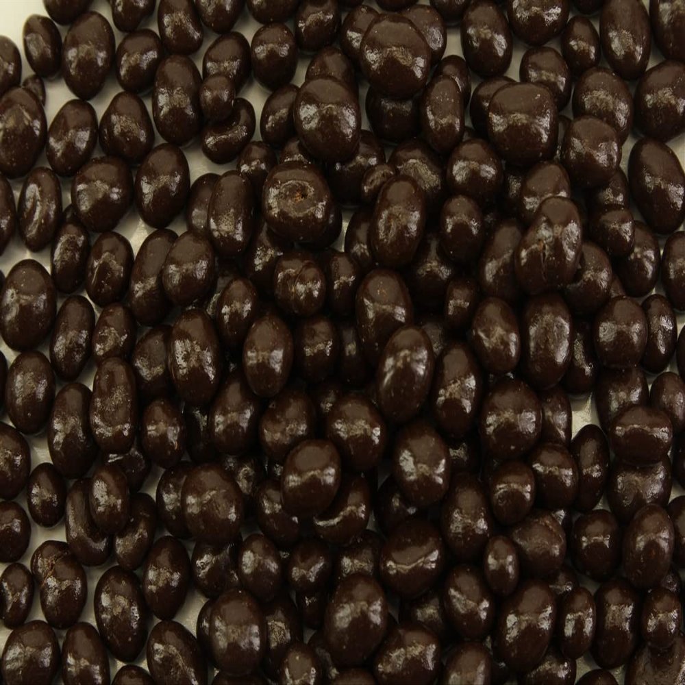 Planet Sweets Dark Chocolate Covered Roasted Espresso Coffee Beans 8 Ounce