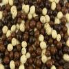 Planet Sweets Tri-Colored Dark Milk and White Chocolate Covered Roasted Espresso Coffee Beans 1.5 Pounds view 1