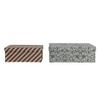 Creative Co-Op 12' L x 8-1/2'W x 4' H & 10' L x 8-1/2'W x 4' H Printed Recycled Paper Gift Boxes, Multi Color, Set of 2 view 1
