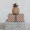 Creative Co-Op 12' L x 8-1/2'W x 4' H & 10' L x 8-1/2'W x 4' H Printed Recycled Paper Gift Boxes, Multi Color, Set of 2 view 2