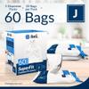 Reli. SuperFit Code J (60 Count) | Compatible with Simplehuman Code J view 2