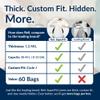 Reli. SuperFit Code J (60 Count) | Compatible with Simplehuman Code J view 3