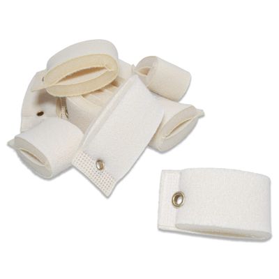 Rehabilitation Advantage Soft Finger Cuff Loops, Set of 10