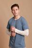 Cottonique Allergy-Free Organic Cotton Therapeutic Arm Sleeve for Eczema, Psoriasis, and Contact Dermatitis (Natural, XX-Large) view 2