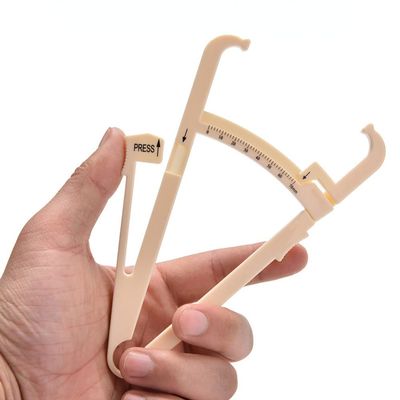 Body Fat Caliper - Handheld BMI Body Fat Measurement Device - Skinfold Caliper Measures Body Fat for Men and Women