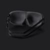 ALASKA BEAR Sleep Mask 2 Straps, Deep Concave Molded Foam Mask with Convex Eye Cups and Light Blocking Nose Contour, Two Adjustable Elastic Bands Stay on Head w/o Slipping, Black view 2